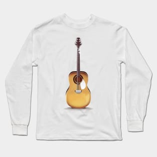 Acoustic Guitar Long Sleeve T-Shirt